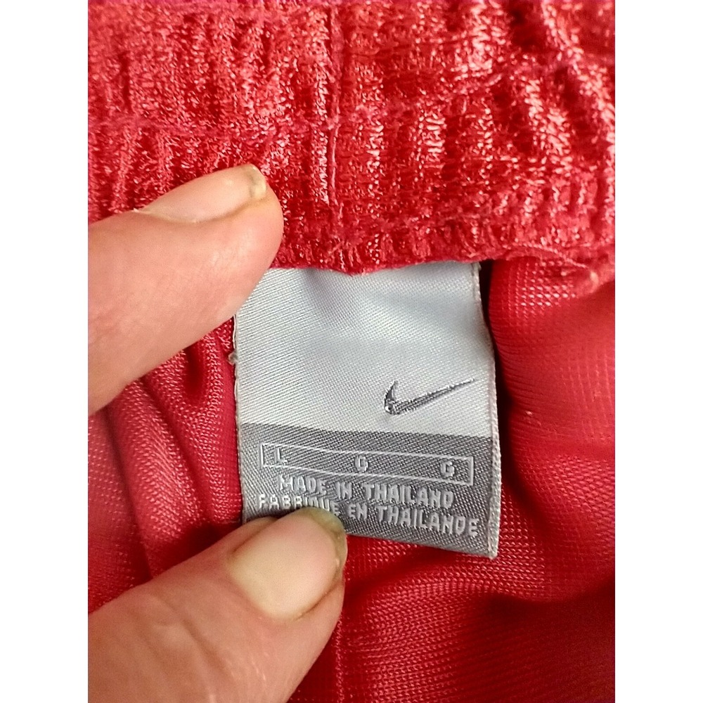 Nike Basketball Dazzle Money Shorts - Red -‎ Mens Large - Picture 9 of 13